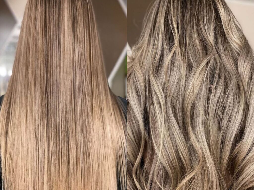 Balayage vs highlights